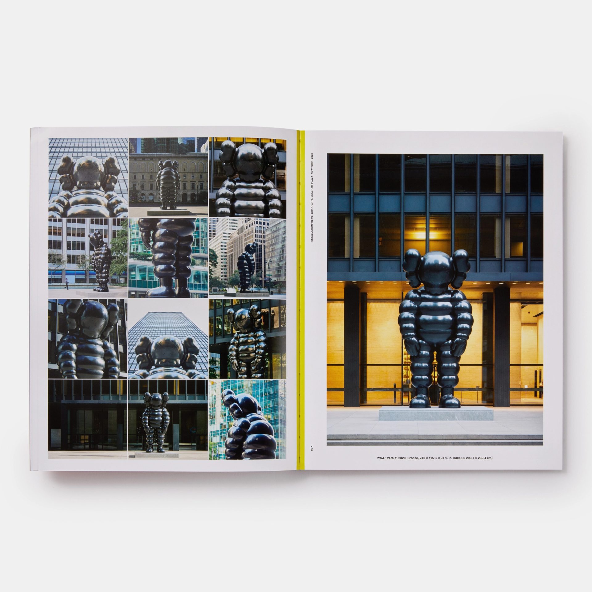 KAWS: What Party (Black on Pink edition) | Coffee Table Book