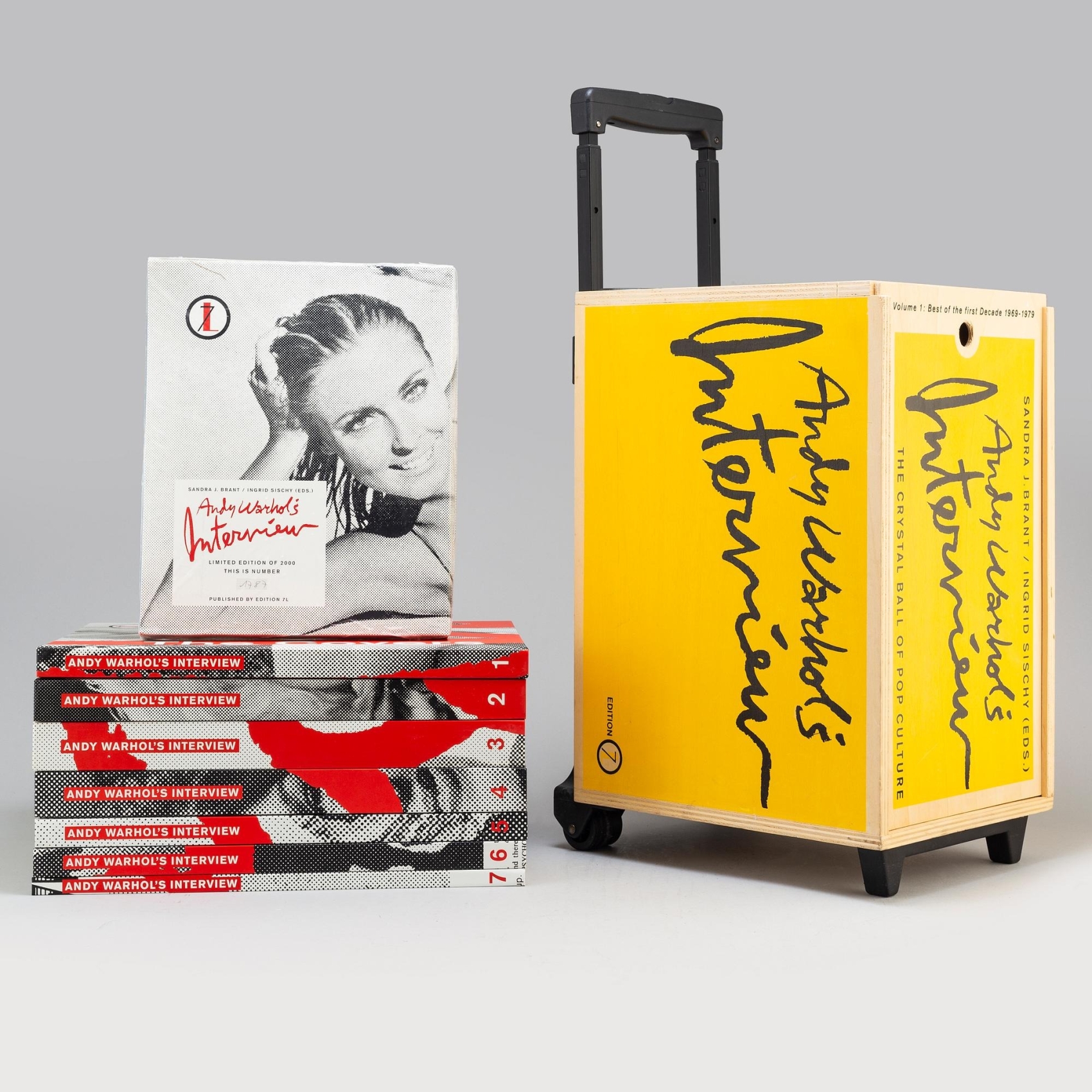 Andy Warhol's Interviews 6冊＋1冊　激レア Andy Warhol's Interview: Best of the First Decade 1969-1979
