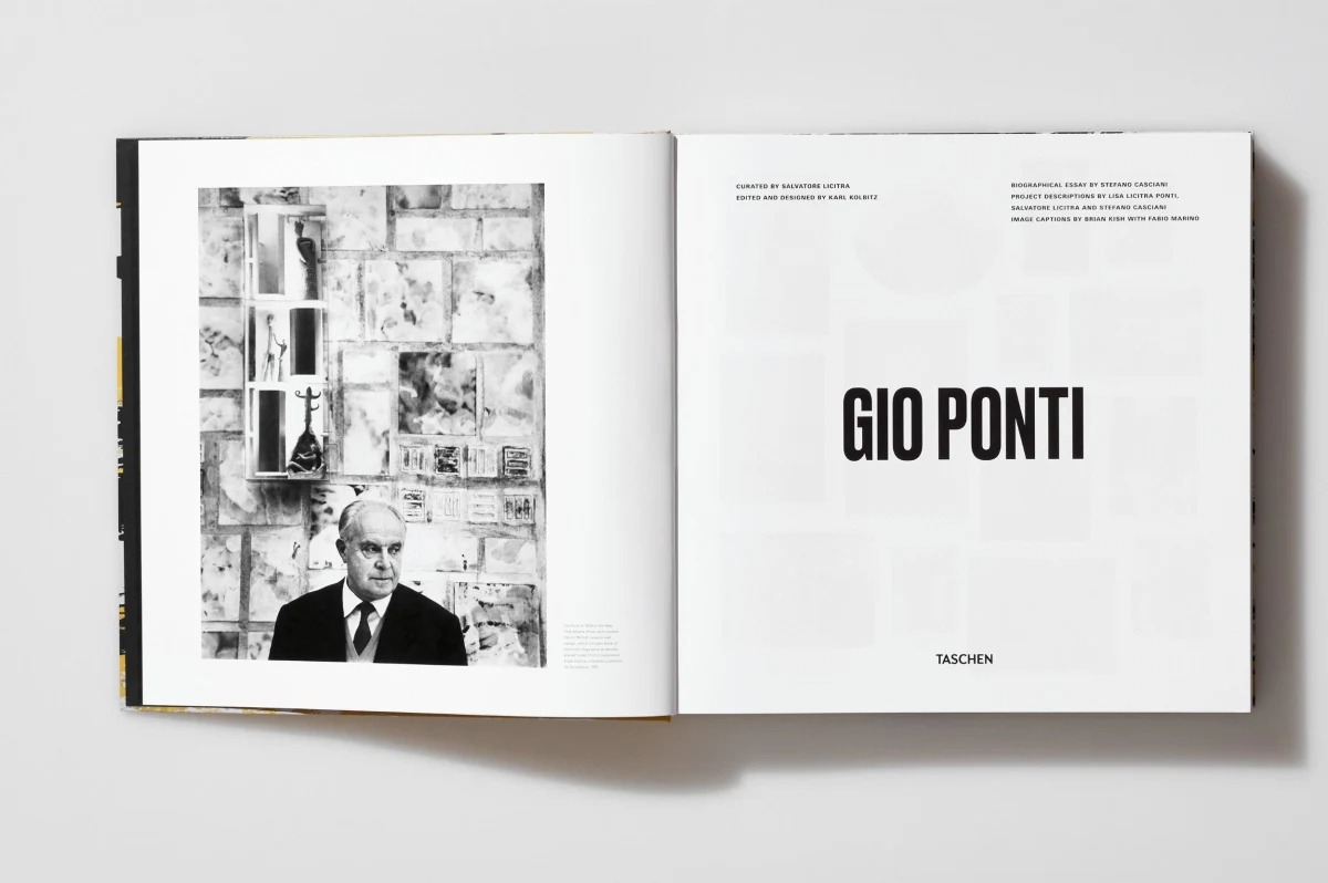 Gio Ponti | TASCHEN Coffee Table Book