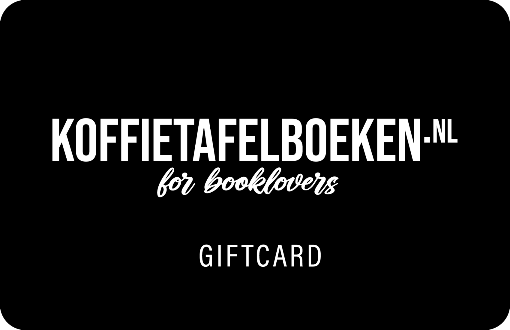 Koffietafelboeken.nl Giftcard