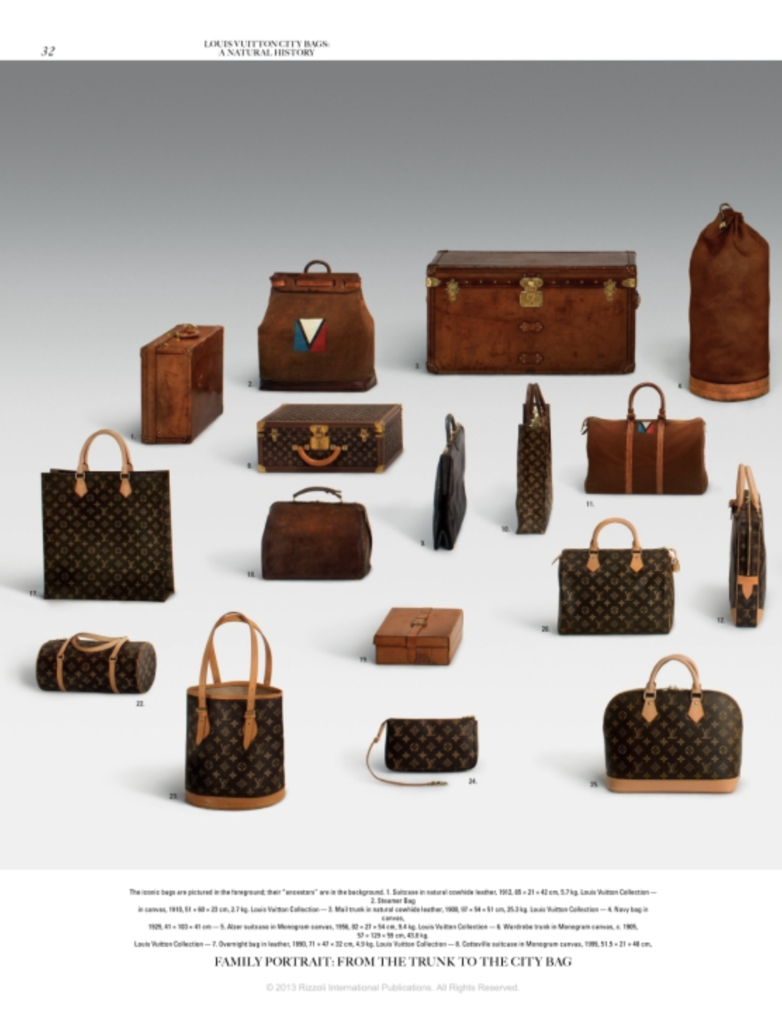 Louis Vuitton City Bags: A Natural History | Koffietafelboek