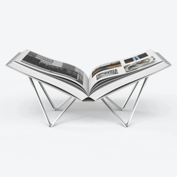 Stet Studios Bookstand 1.0 (Silver)