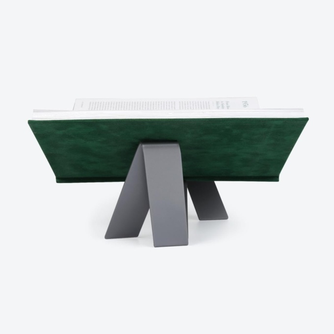 stet-studios-2.0-steel5 Stet Studios Bookstand 2.0 (Zilver)