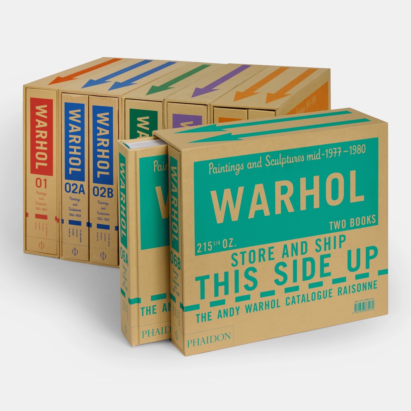 The Andy Warhol Catalogue Raisonné | 6 Art Books