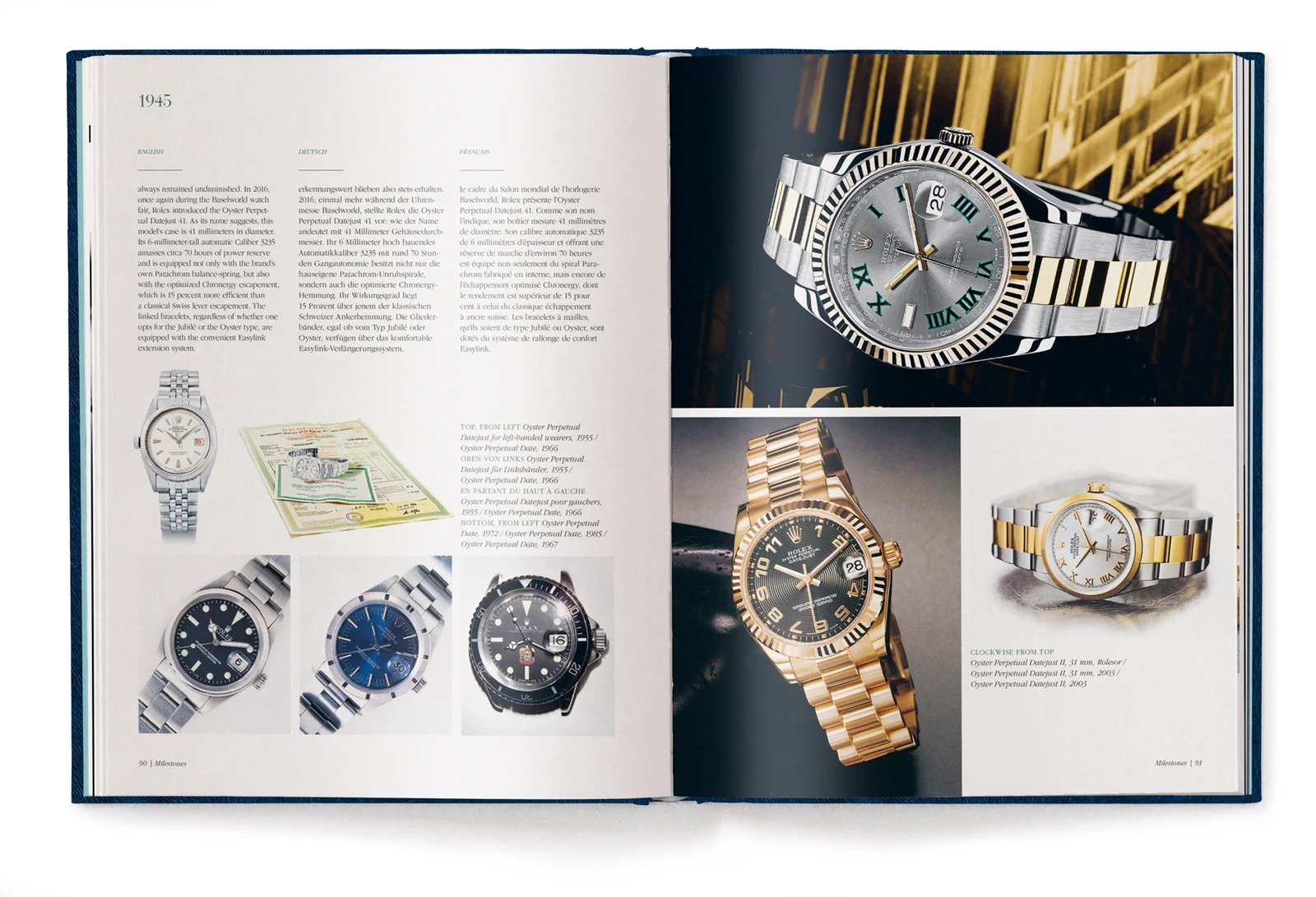 The Watch Book Rolex (Luxury Edition) | Coffee Table Book
