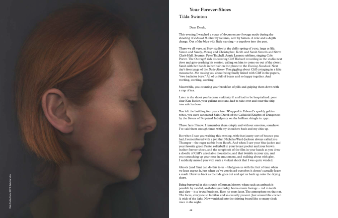 Tilda Swinton: Ongoing